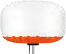 Obal Airstar Sirocco se obrácenou reflexní vložkou Obal Airstar Sirocco se obrácenou reflexní vložkou